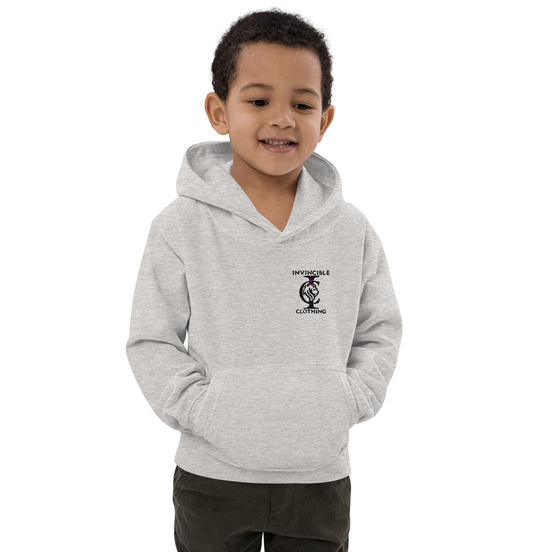 Boys Grey "Invincible"  Hoodie