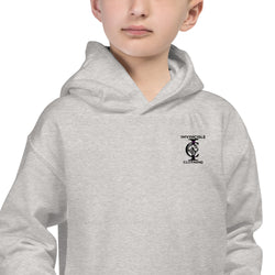 Boys Grey "Invincible"  Hoodie