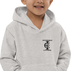 Boys Grey "Invincible"  Hoodie